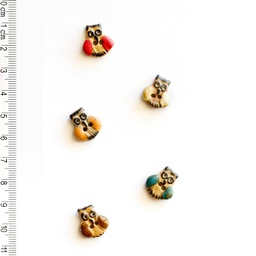[L567] Owl Buttons
