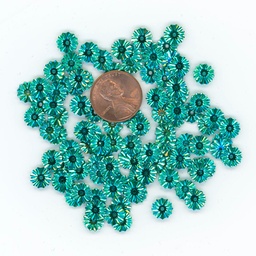 [S114] 8mm Roundwheel Sequins, Blues Greens
