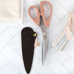 [C45-291] Seki Sewing Shears with Lacquered Handles, Sakura