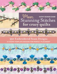 [BK_3241] More Stunning Stitches for Crazy Quilts Book