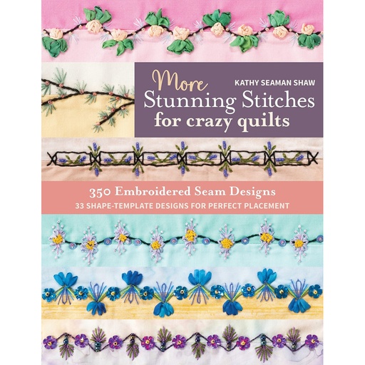 [BK_3241] More Stunning Stitches for Crazy Quilts Book