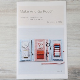[PATT_110AH] Make And Go Pouch, Aneela Hoey