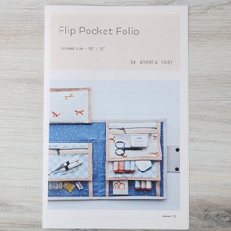 [PATT_ 112AH] Flip Pocket Folio, Aneela Hoey