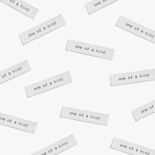 [KMWL-OOAK-23] "One Of A Kind" Woven Labels, 6pk