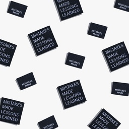 [KMWL-MMLL-23] ​"Mistakes Made Lessons Learned" Woven Labels, 6pk