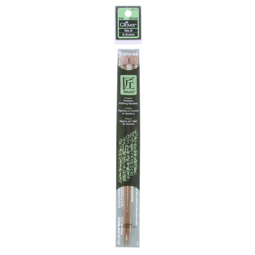 [NOT_3011CV6] Knitting Needles: 9in Single Point, Size 6
