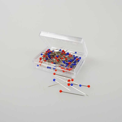 [NOT_4410-44] Little House Applique Pins, Blue & Red