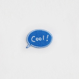 [102-8680] Daruma Embroidered Sticker (Cool!)