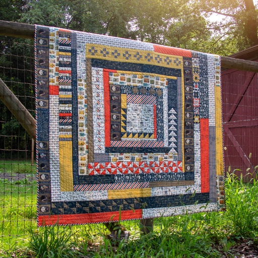 [KTJK-QT04] Daylesford Quilt Kit, Beards & Shears