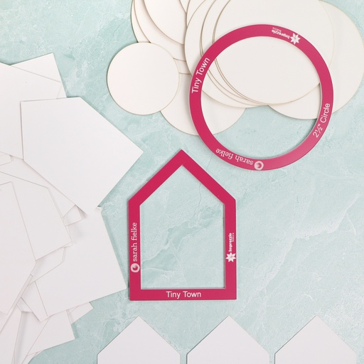 [NOT_SF01] Tiny Town Cot Quilt Template Set