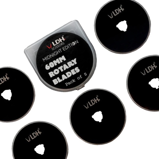 [NOT_RCB60] 60mm Rotary Blades (5ct), Midnight Edition