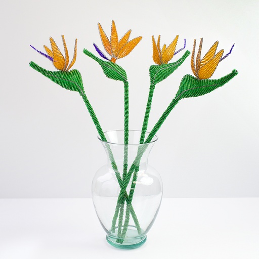 [ITHE-02] Beaded Bird of Paradise Flower