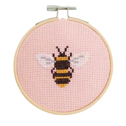 [CC-CSK-060-001] ​​​Bee Cross Stitch Kit