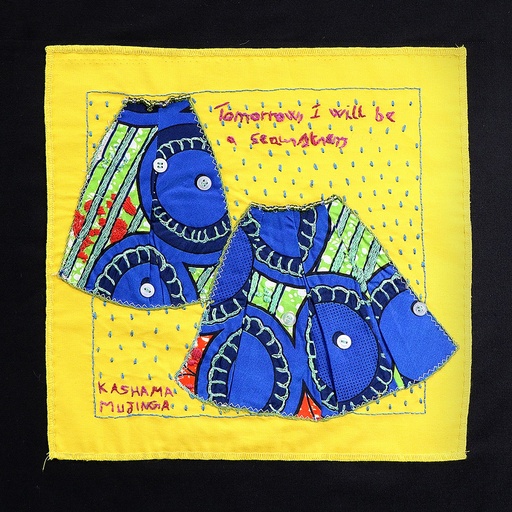 [PPF-KN-05] 3 Panel Embroidery - Past, Present, Future #5