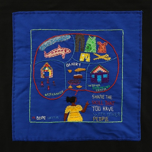 [PPF-BOPE-07] ​​3 Panel Embroidery - Past, Present, Future #7