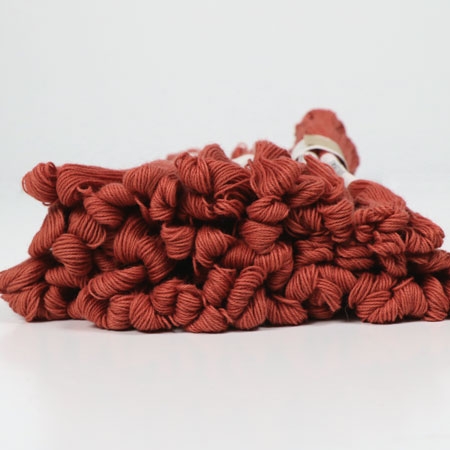 Natural Dyed Embroidery Thread - Red 5