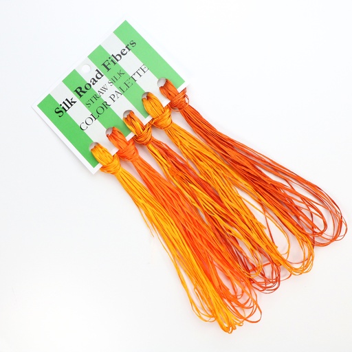[SSCP_2402] Straw Silk Color Palette - All Things Orange