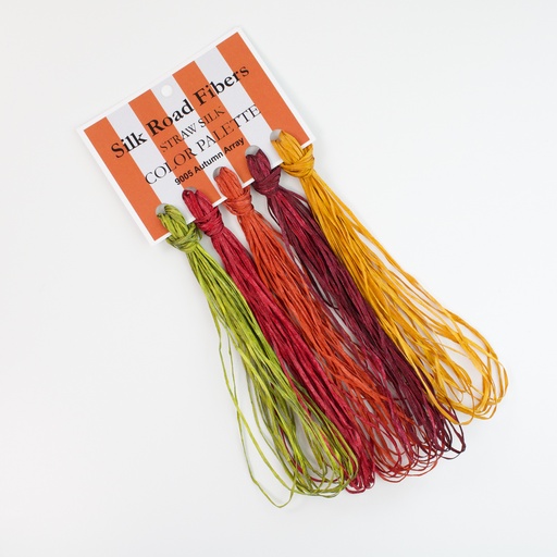 [SSCP_2407] Straw Silk Color Palette - Autumn Array