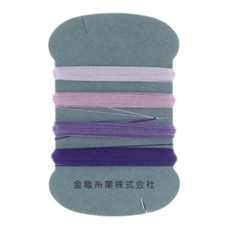 [K100033-9] Kinkame #9 Lavender, 40m, 100% Silk Thread