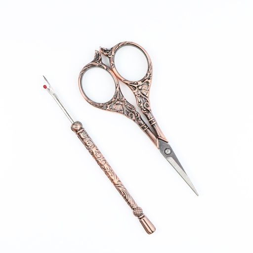 [NOT-BGS-MESR-AC] Botanical Garden Scissors & Seam Ripper (Copper)