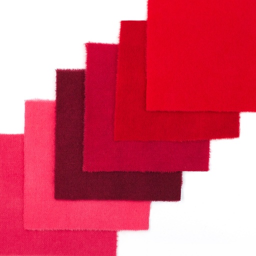 [PCWB_42] 5" x 5" Solid Paint Chips - Red