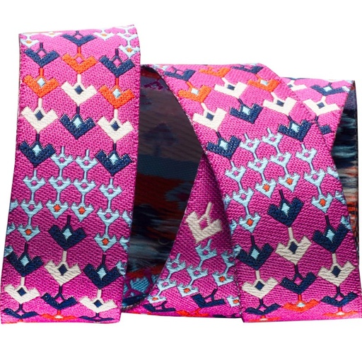 [RBYD_AB42-1] Ribbon Yardage - Magenta Prismatic