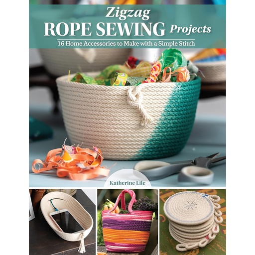 [BK_L966S] Zigzag Rope Sewing Projects Book