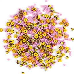 [JBD_142] Pollen & Petals African Bead Mix