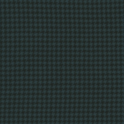 Deep Teal - Houndstooth