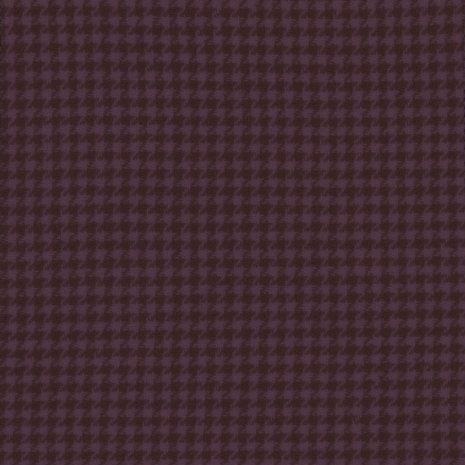 Eggplant - Houndstooth