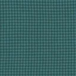 Turquoise - Houndstooth