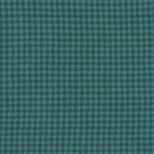 Turquoise - Houndstooth