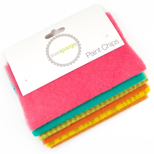 [MPCWB_08] 5" x 5" Mixed Paint Chips - Beach Ball Bash