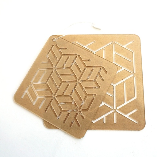 [QSS2021-30] Sashiko Template - Yose-Gi