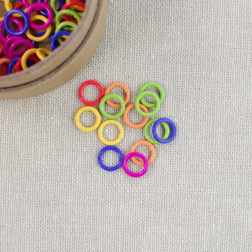 [NOT_CM206] Colorful Ring Stitch Markers, Small
