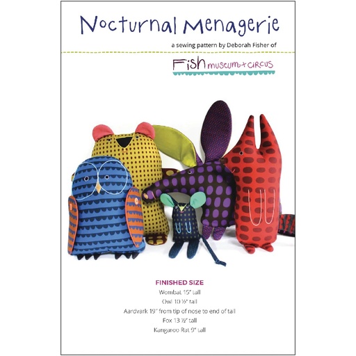 [PATT_FMC-NM36] Nocturnal Menagerie Pattern, 