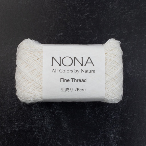[NON-FEC] Fine Thread, Natural Dyed (Ecru)