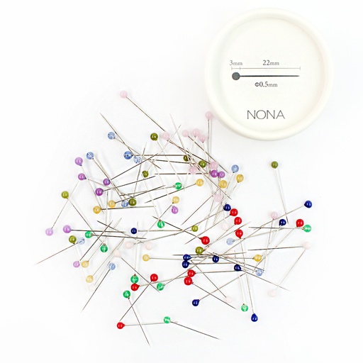 [NOT_NONT2] 90 Glass Head Pins