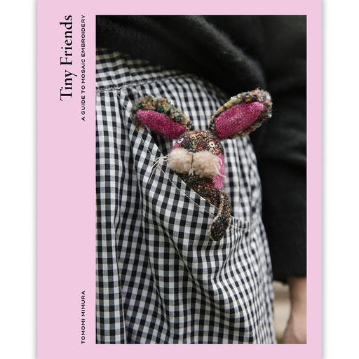 [BK_TM0080] Tiny Friends, A Guide to Mosaic Embroidery Book