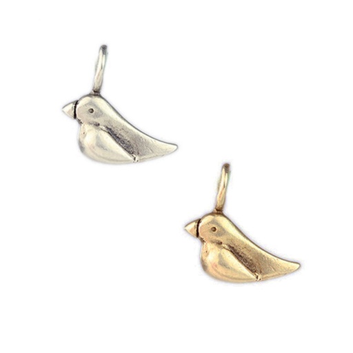  Bird Sculpted Charm