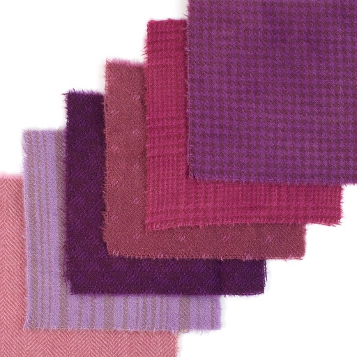 [TPCWB_06] 5" x 5" Textural Paint Chips - Violet