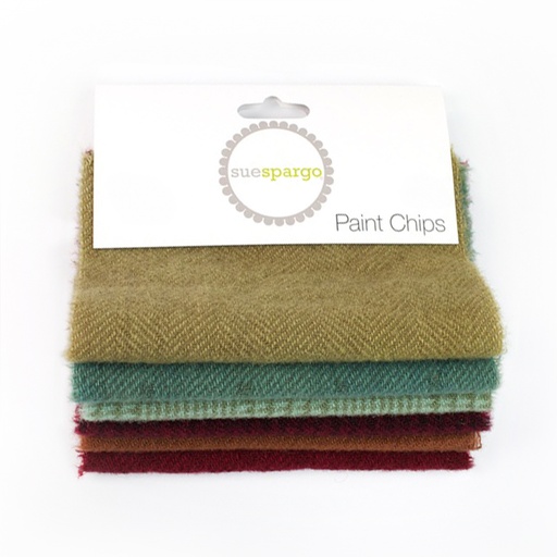[TPCWB_07] 5" x 5" Textural Paint Chips - Nature