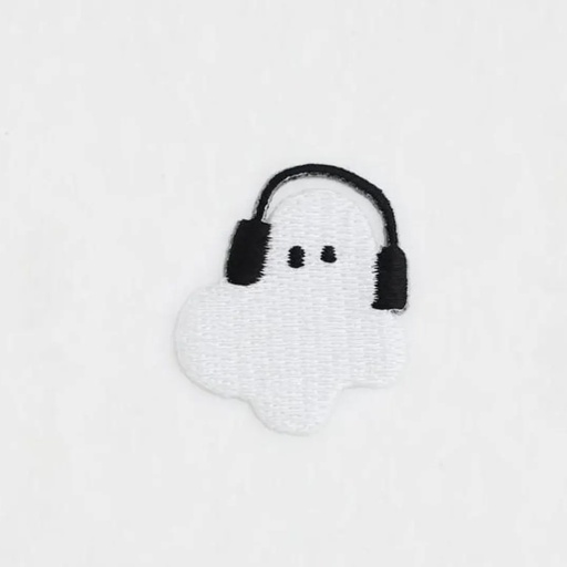 [16-8680] Daruma Embroidered Sticker (Music)