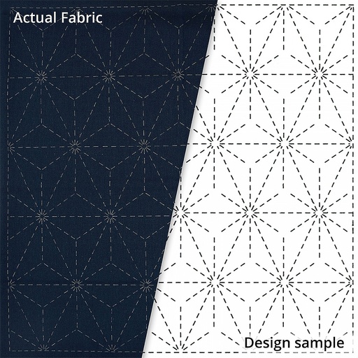 [EMCSC-0206] Olympus Sashiko Sampler, Asa-No-Ha, Navy