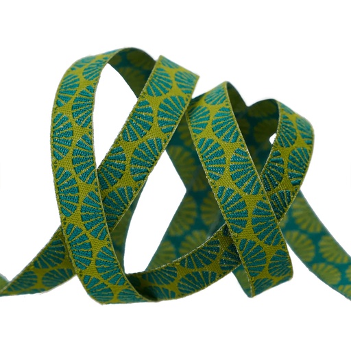 [RBYD_RR-105] Ribbon Yardage - Palms in Marsh