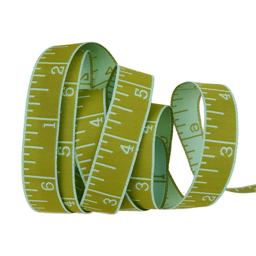 [RBYD_TK-136-03] Ribbon Yardage - Measure Twice, Mojito