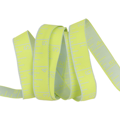 [RBYD_TK-136-04] Ribbon Yardage - Measure Twice, Lightning Bug