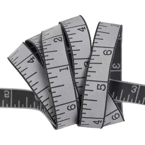 [RBYD_TK-136-12] Ribbon Yardage - Measure Twice, Shadow