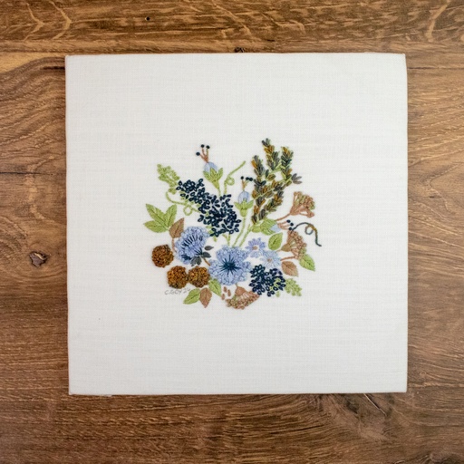 [HOB-P08KIT-WG] HOB Winter Garden Embroidery Kit