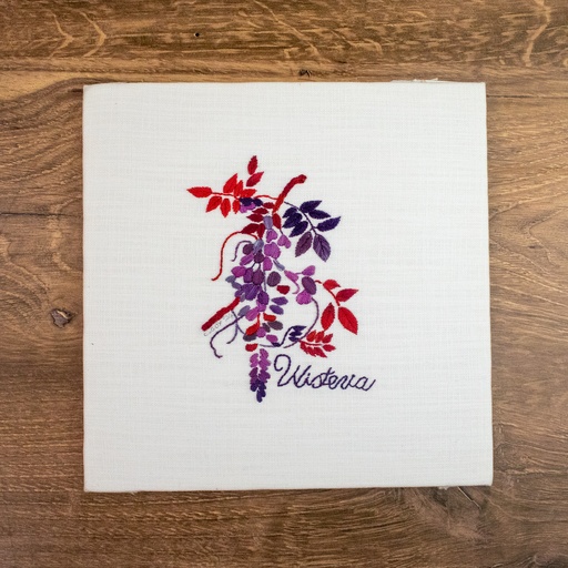 [HOB-P08KIT-WIS] HOB Wisteria Embroidery Kit